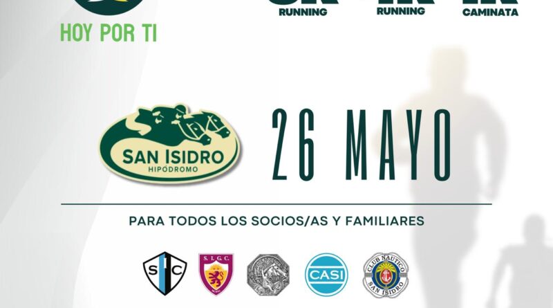 El ciclo de carreras solidarias llega a San Isidro