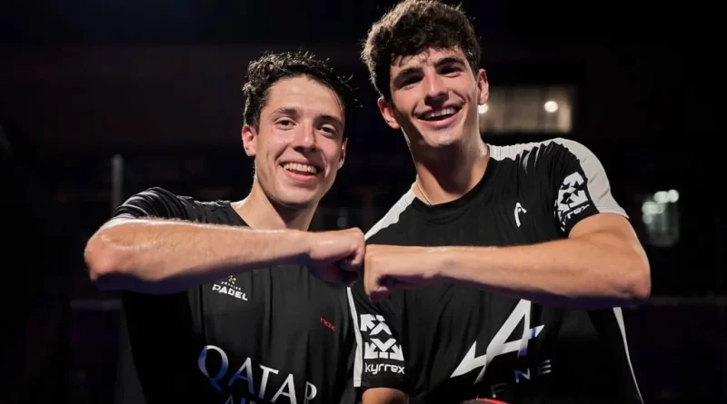 Tapia y Coello fueron los campeones del Buenos Aires Premier Pádel P1